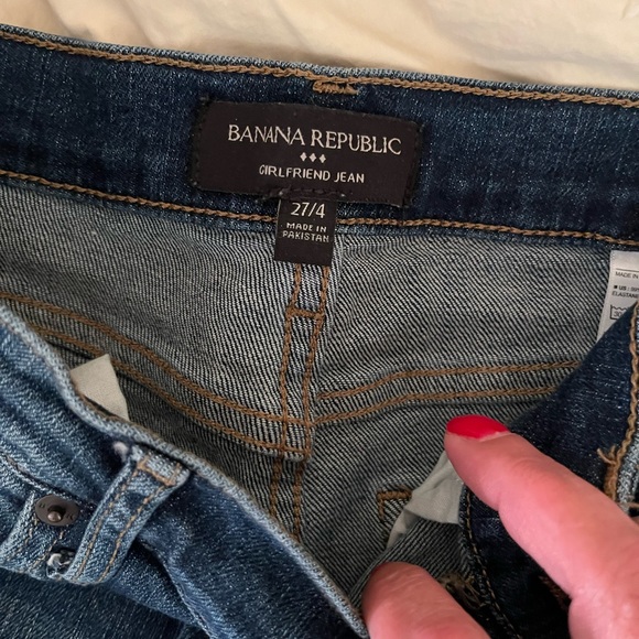 Banana Republic Girlfriend Jean Size 28 - Picture 1 of 6